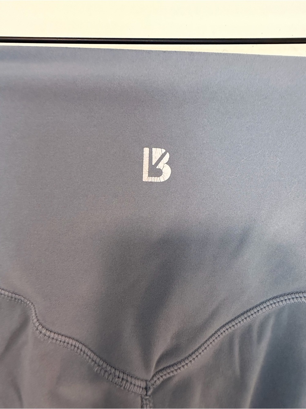 BuffBunny High-Waist Leggings in Slate Blue buttery soft size large full length - Picture 4 of 4